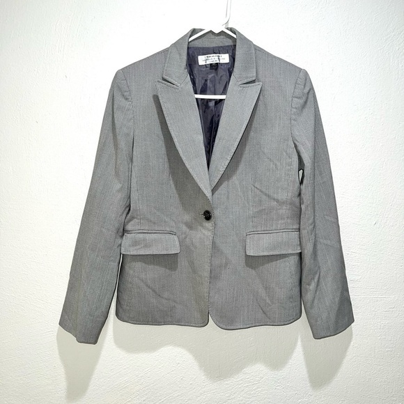 Tahari ASL Gray Blazer - Picture 1 of 8